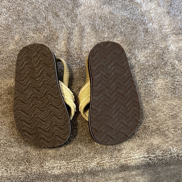 OP Kids Flip Flops - Black and Cream - Picture 4 of 4
